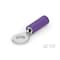 Te Connectivity Ring Terminal, #6 Stud Size, 0.65 mm², 300 V, Nylon Insulated, Purple 152895 - alternate 2